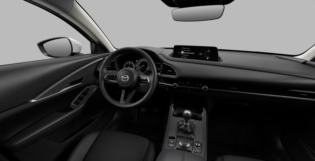 MAZDA-CX-30-e-SYACTIV-G-MHEV-Centre-line-interior-delantera