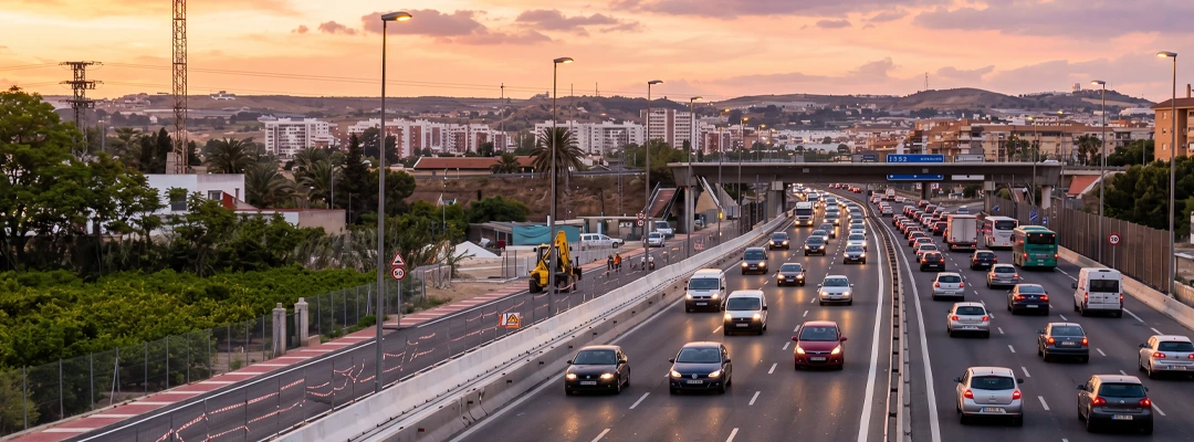 Itinerarios para evitar atascos en Murcia